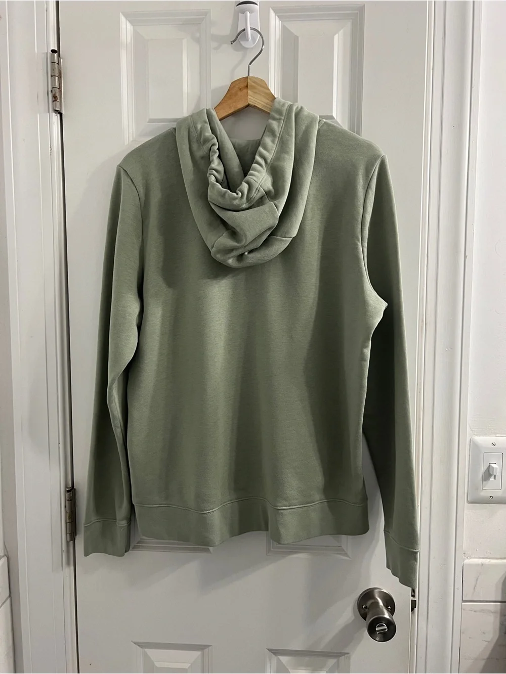 Nike Women's Sage Green Pullover Hoodie- Large
